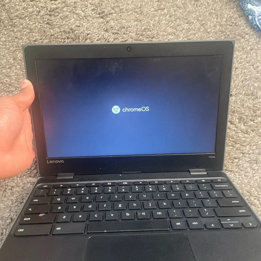 Lenovo Black Chromebook Laptop
